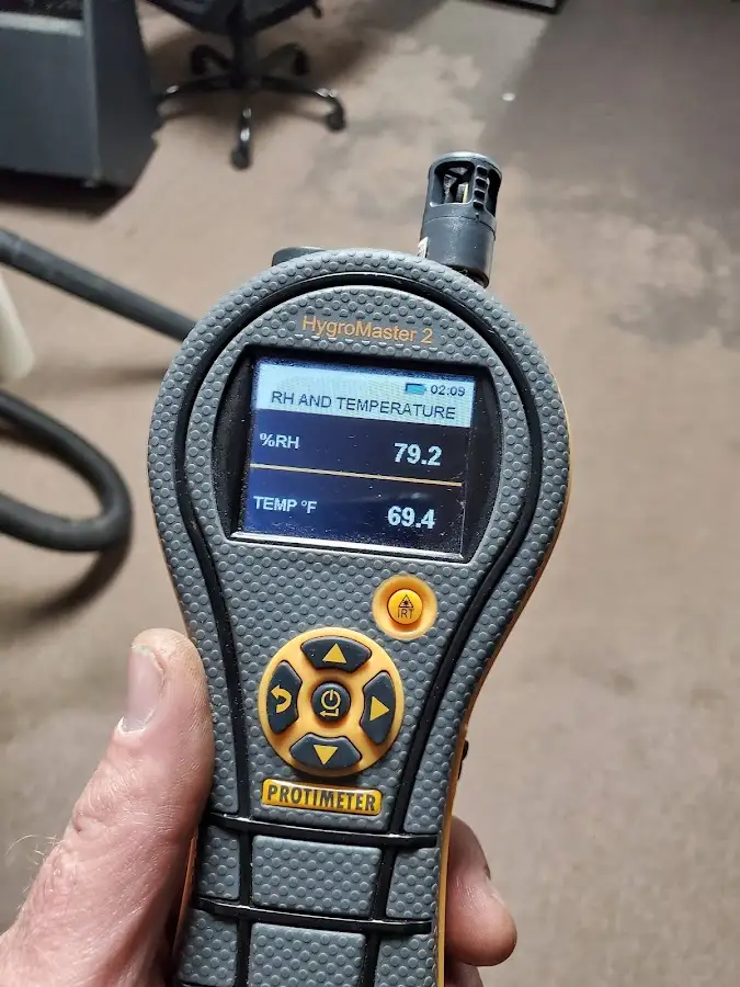 Moisture meter humidity assessment for Fire & Smoke Damage Restoration in North Las Vegas